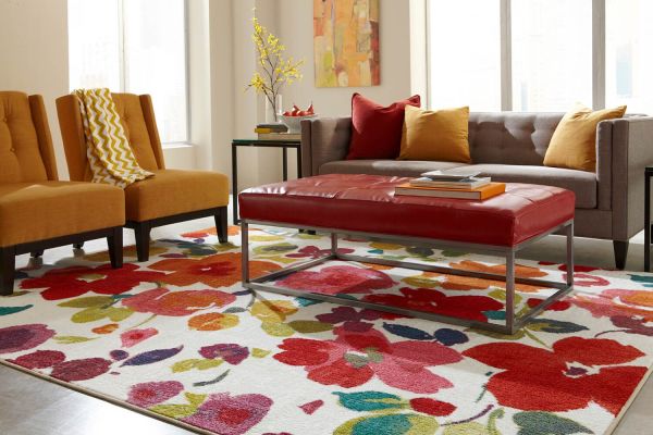 Fun Floral Rugs for Your Home | Johnston Paint & Decorating