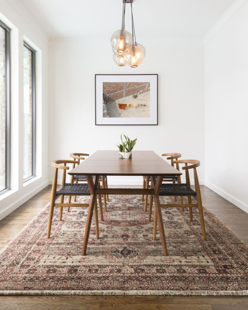 Use an Area Rug to Elevate Your Dining Room | Johnston Paint & Decorating