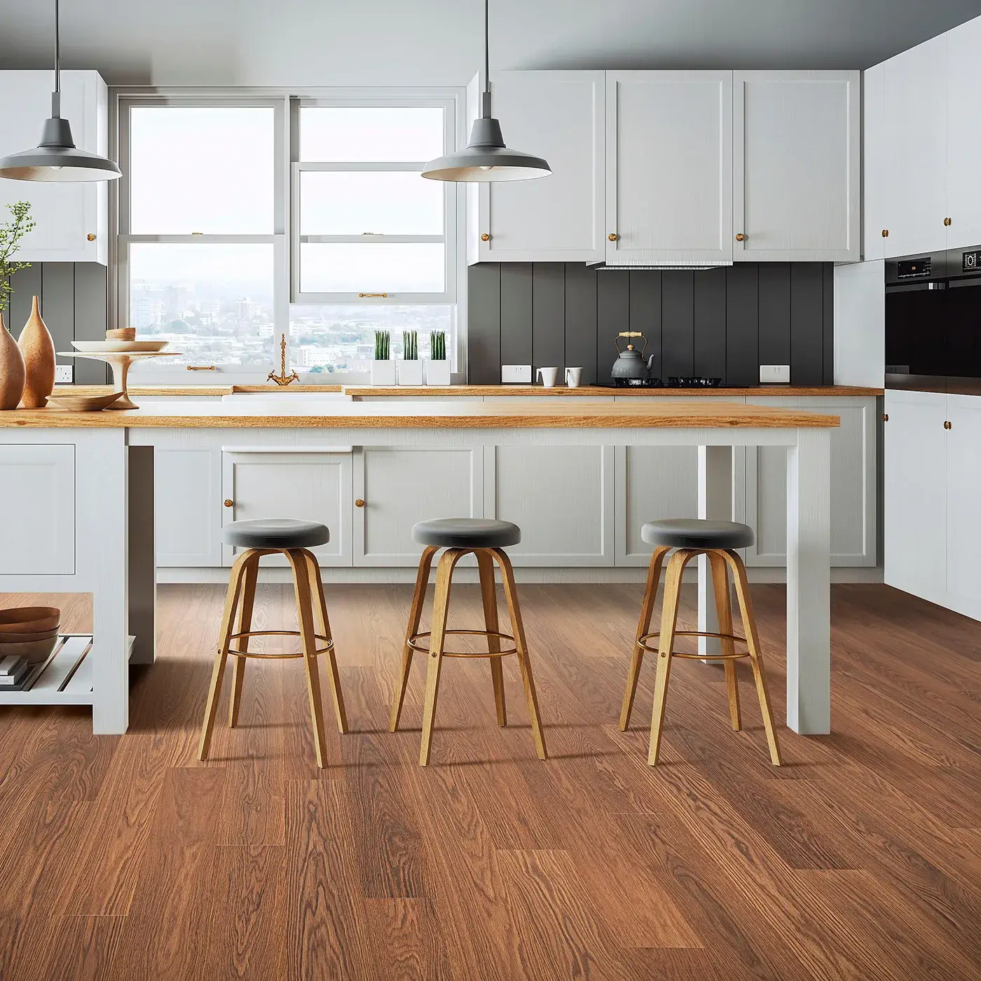 33612_03_room Kitchen Laminate flooring | Johnston Paint & Decorating